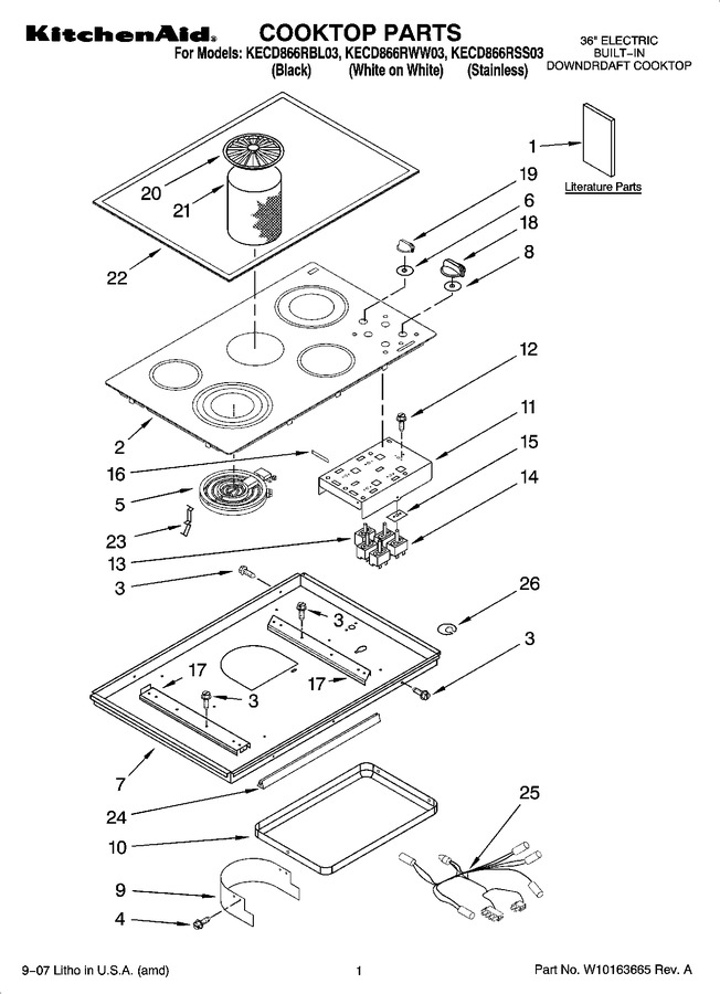 Diagram for KECD866RWW03