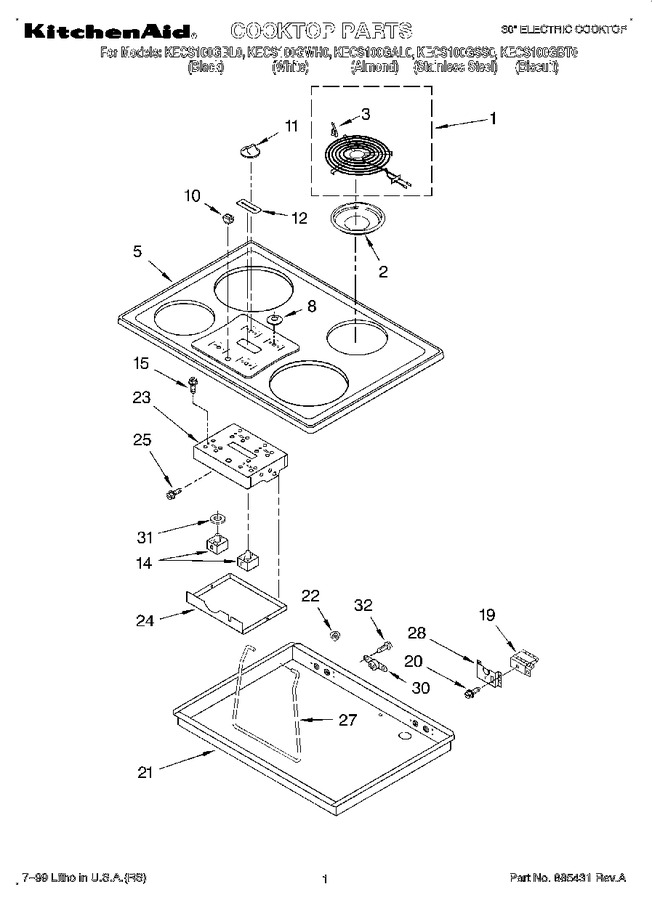 Diagram for KECS100GBL0