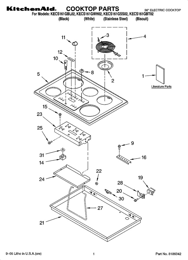 Diagram for KECS161GBL02