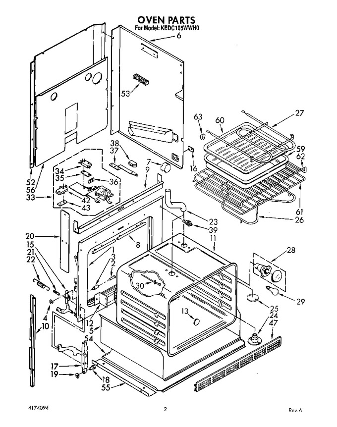 Diagram for KEDC105WAL0