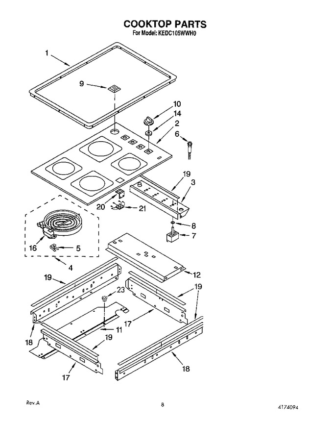 Diagram for KEDC105WAL0