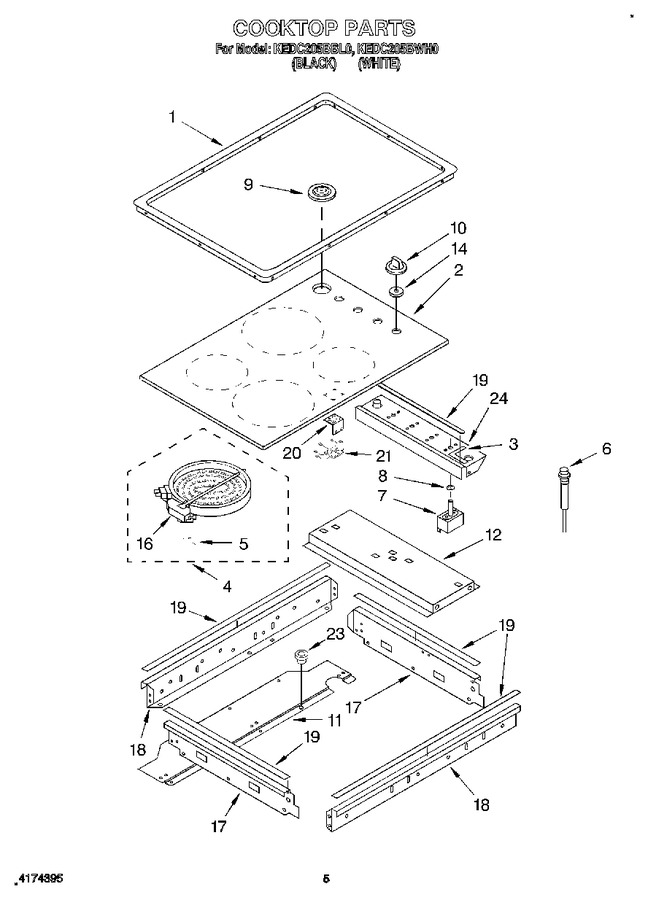 Diagram for KEDC205BWH0