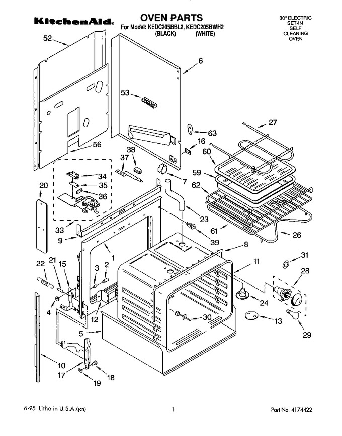 Diagram for KEDC205BWH2
