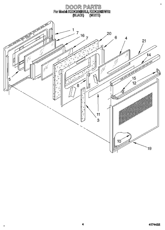 Diagram for KEDC205BWH2