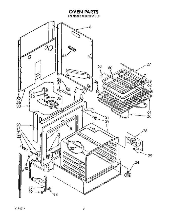 Diagram for KEDC205YBL0