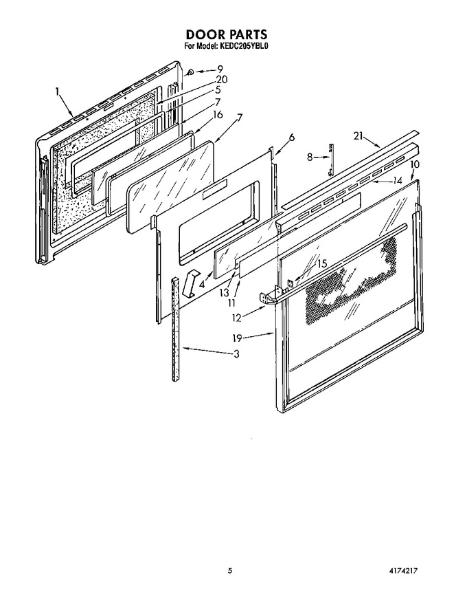 Diagram for KEDC205YBL0