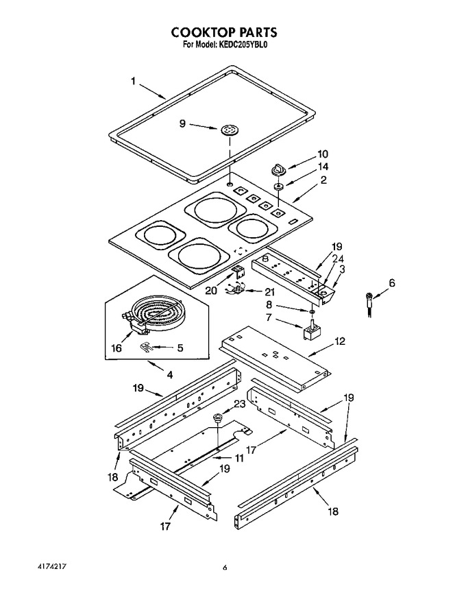 Diagram for KEDC205YBL0