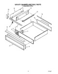 Diagram for 07 - Utility Drawer And Rail