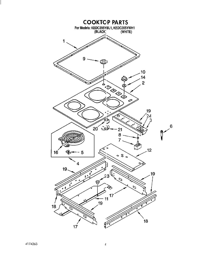 Diagram for KEDC205YWH1