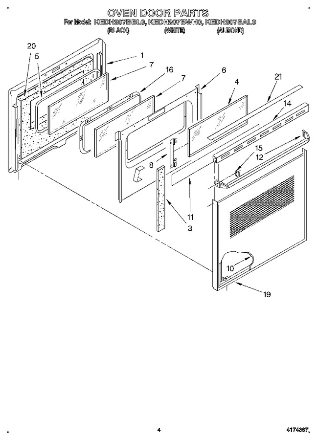 Diagram for KEDH207BWH0