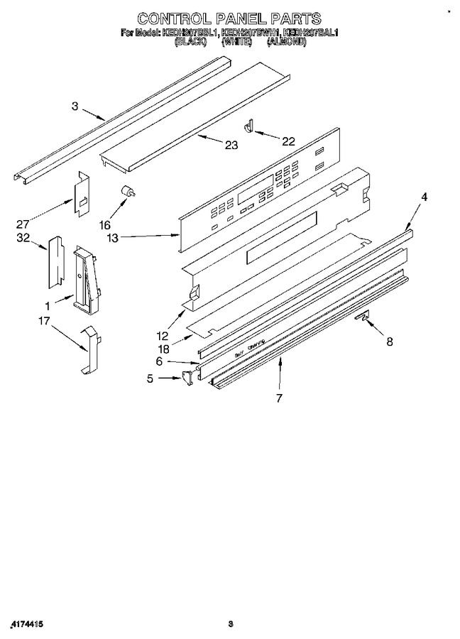 Diagram for KEDH207BAL1