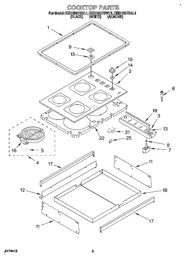 Diagram for KEDH207BAL1