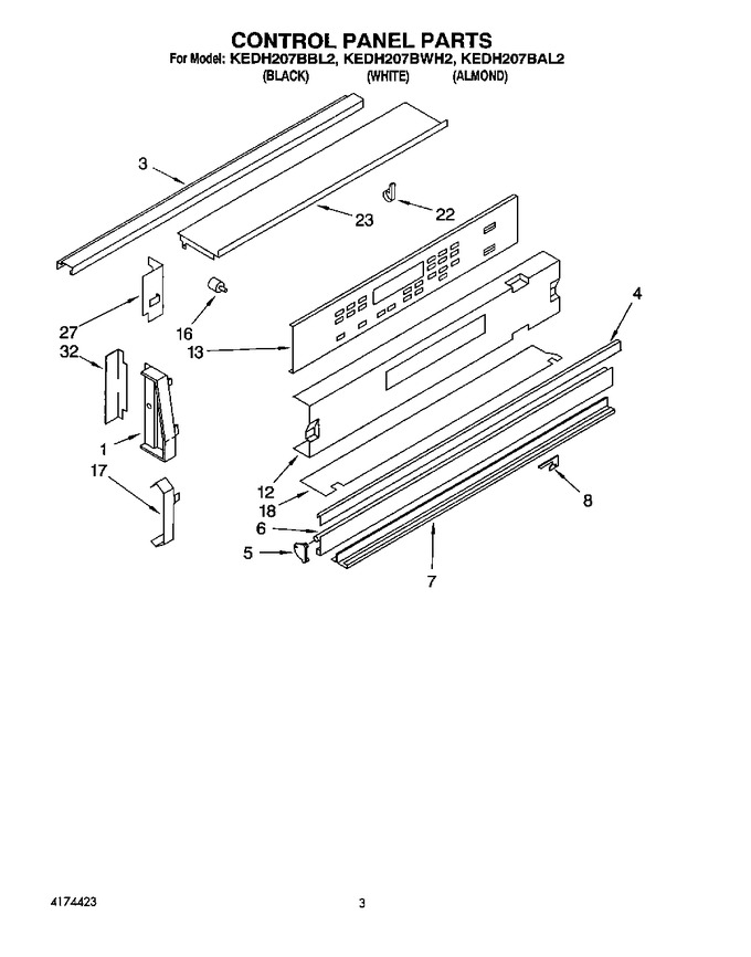 Diagram for KEDH207BWH2