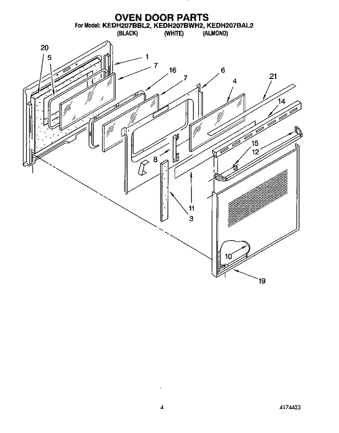 Diagram for KEDH207BWH2
