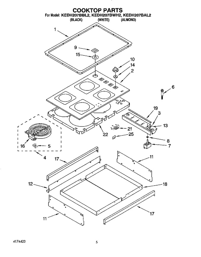 Diagram for KEDH207BWH2