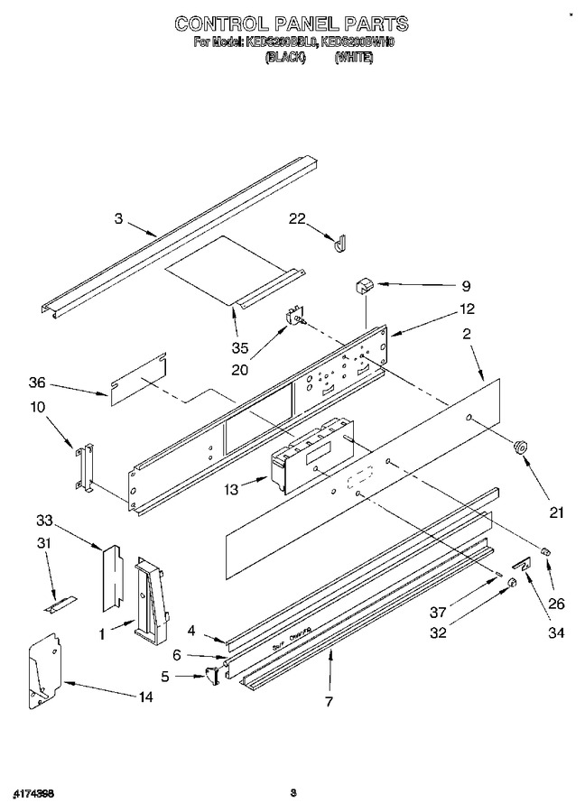 Diagram for KEDS200BWH0