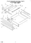 Diagram for 05 - Utility Drawer And Rail