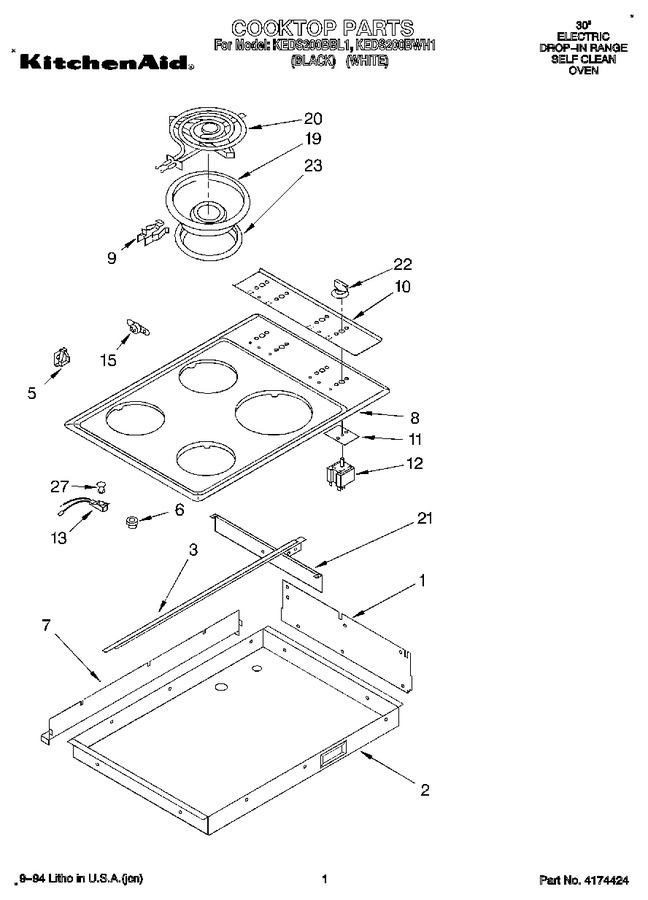 Diagram for KEDS200BWH1