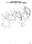 Diagram for 03 - Oven Door Parts