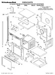 Diagram for 01 - Oven Parts