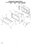 Diagram for 09 - Microwave Door Parts, Optional Parts