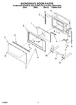 Diagram for 09 - Microwave Door Parts, Optional Parts
