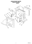 Diagram for 03 - Oven Door Parts