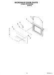 Diagram for 08 - Microwave Door Parts, Optional Parts