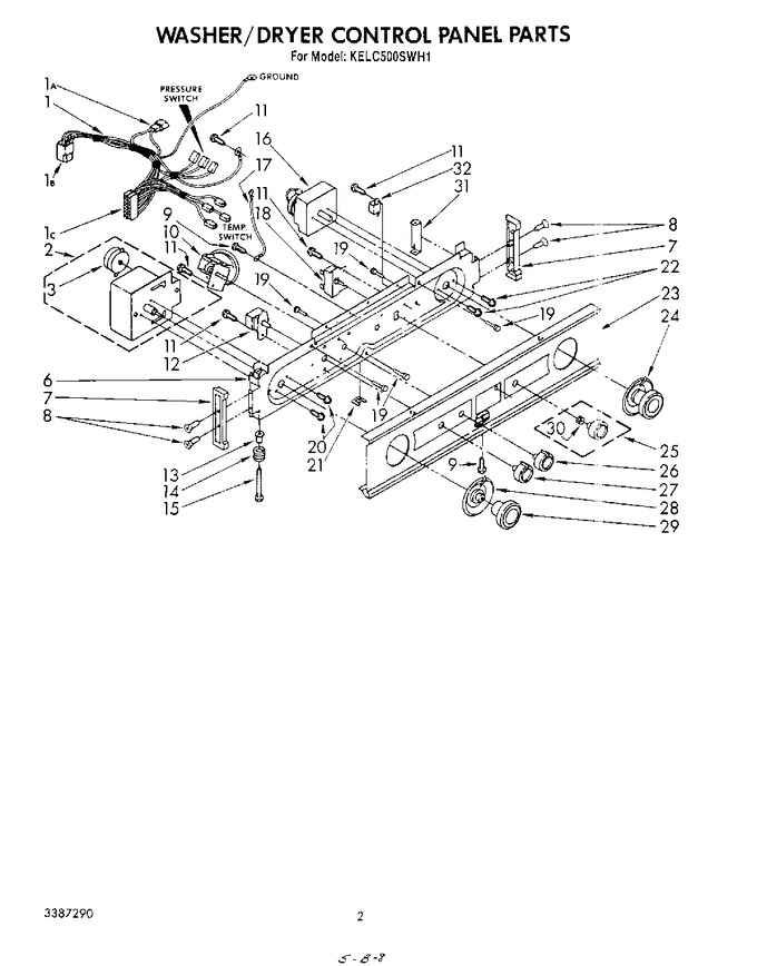 Diagram for KELC500SWH1