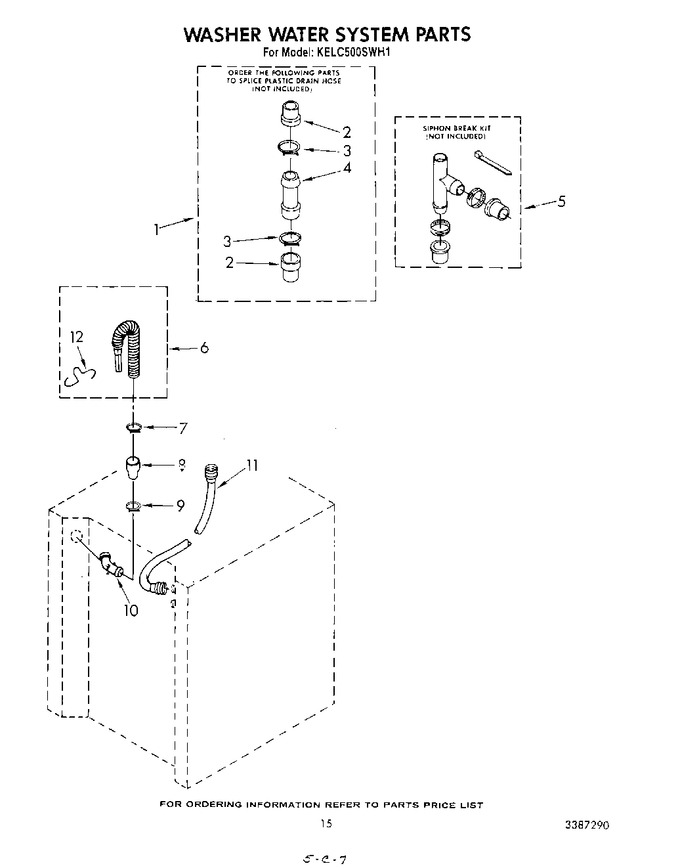 Diagram for KELC500SWH1