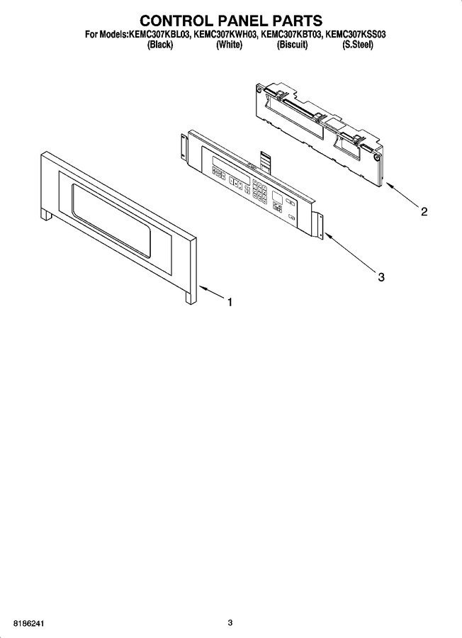 Diagram for KEMC307KWH03