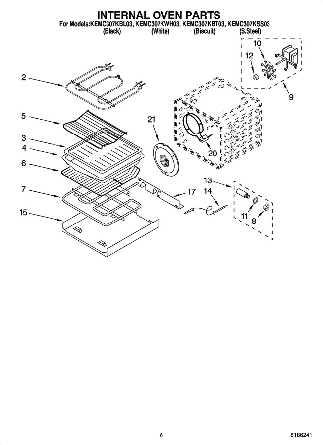 Diagram for KEMC307KWH03