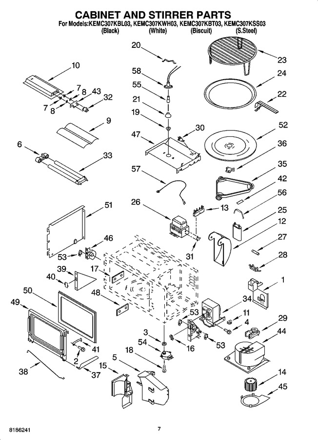 Diagram for KEMC307KWH03