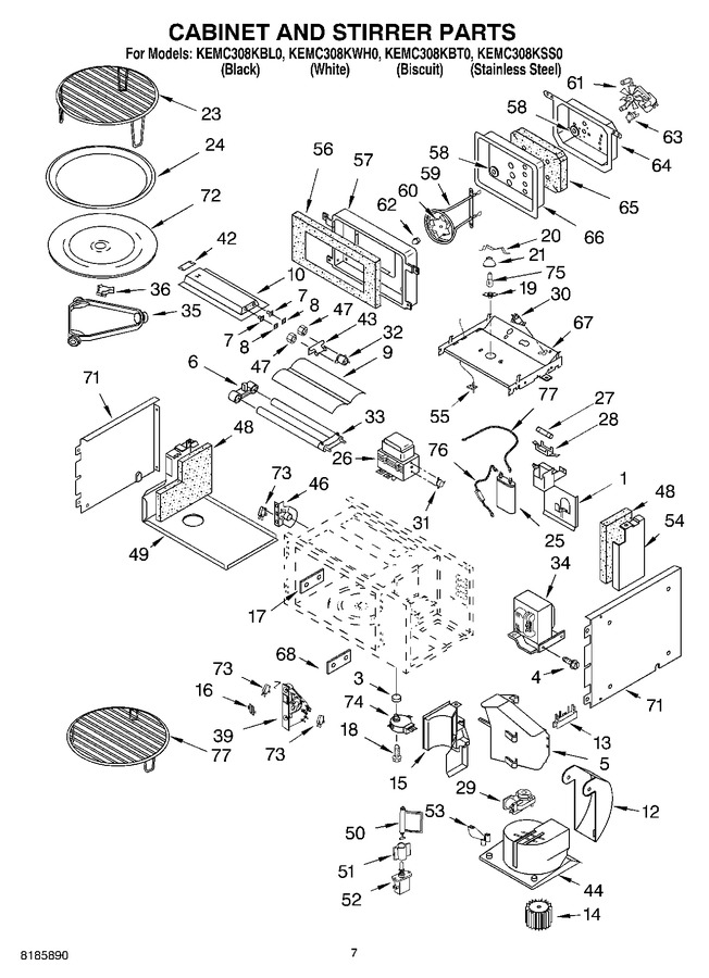 Diagram for KEMC308KBT0