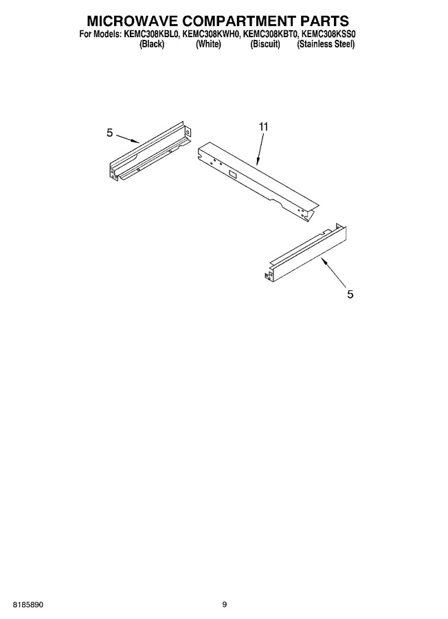 Diagram for KEMC308KWH0