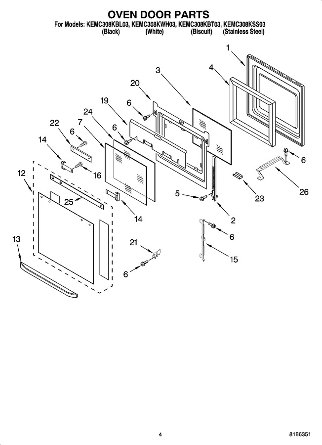 Diagram for KEMC308KSS03