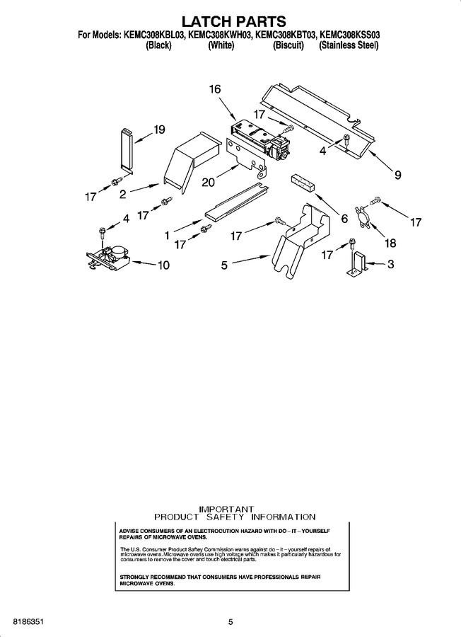 Diagram for KEMC308KSS03
