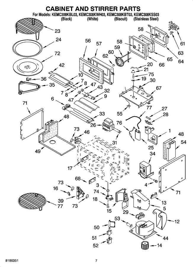 Diagram for KEMC308KSS03
