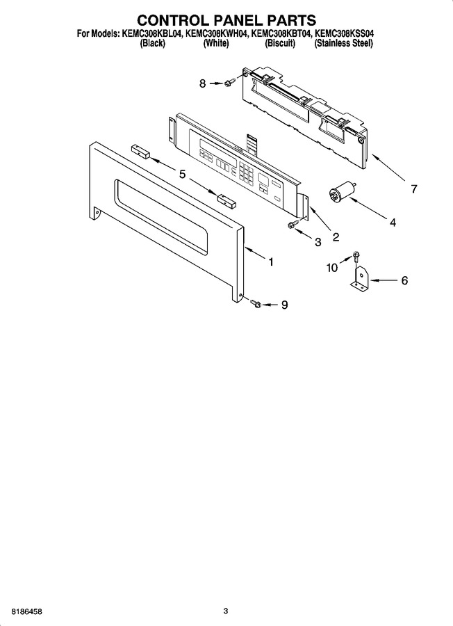 Diagram for KEMC308KBT04