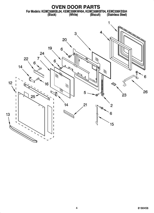 Diagram for KEMC308KBT04