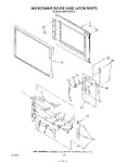 Diagram for 06 - Microwave Door And Latch