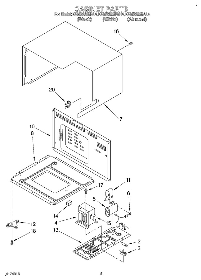 Diagram for KEMS306XWH4