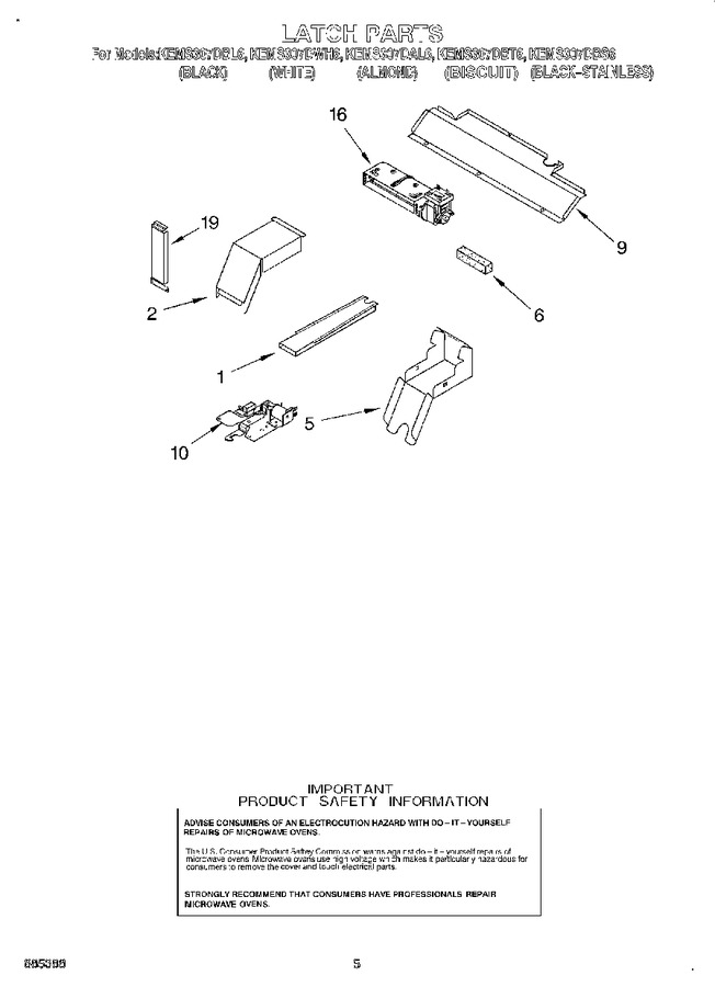 Diagram for KEMS307DBT6