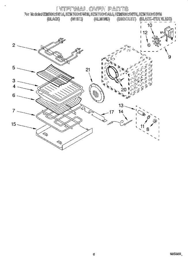 Diagram for KEMS307DBT6
