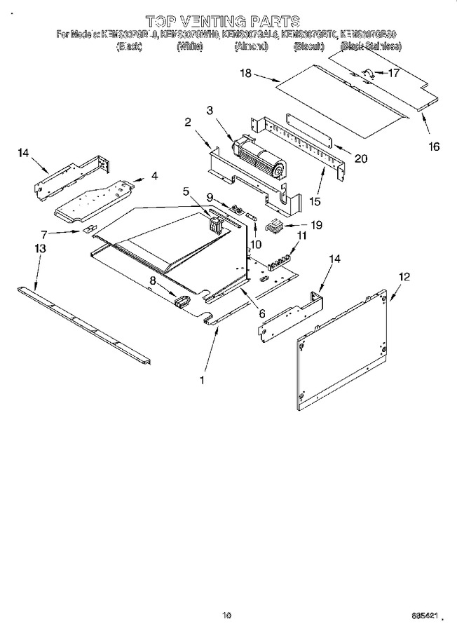 Diagram for KEMS307GWH0