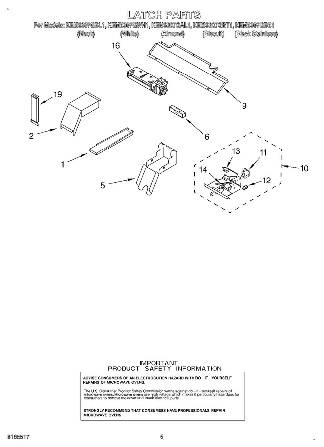 Diagram for KEMS307GWH1