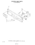 Diagram for 02 - Control Panel , Lit/optional