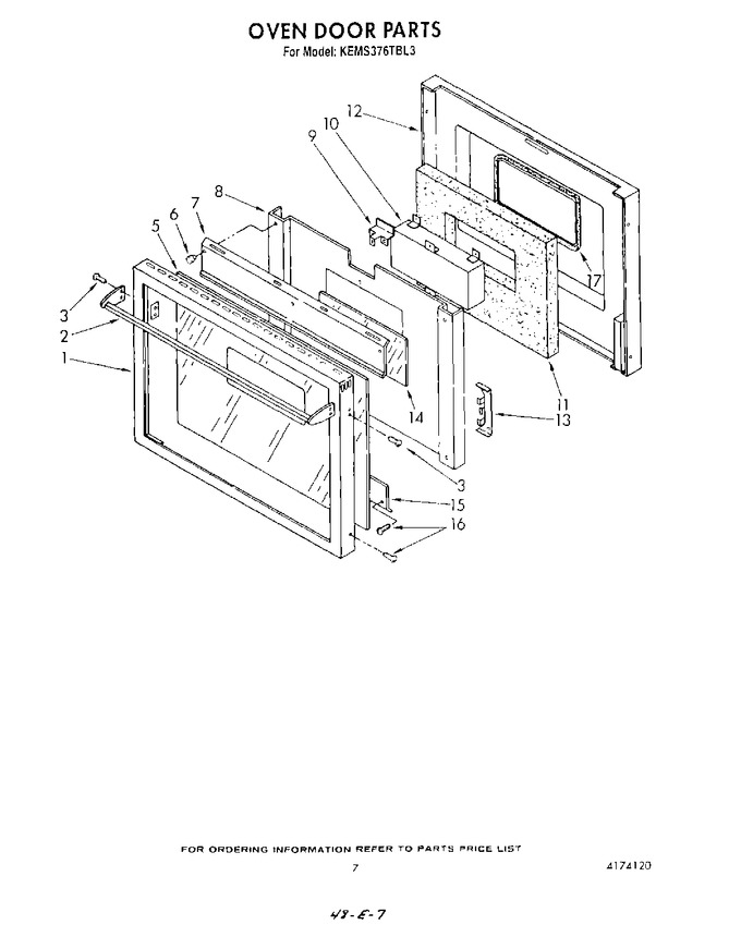 Diagram for KEMS376TBL3