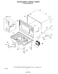 Diagram for 10 - Microwave Cabinet