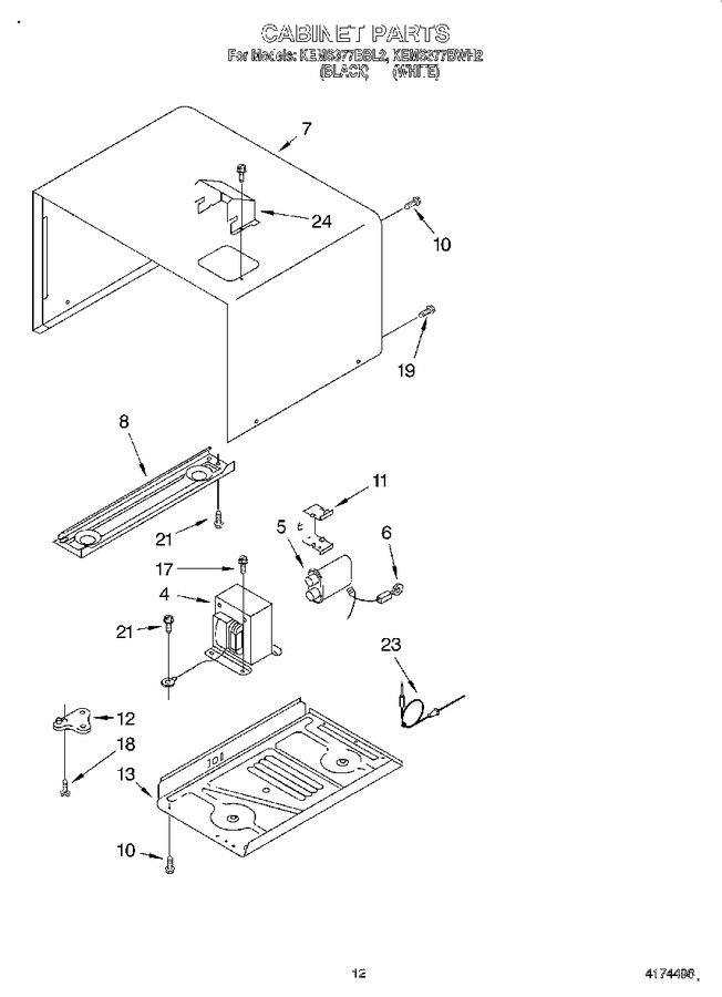 Diagram for KEMS377BWH2